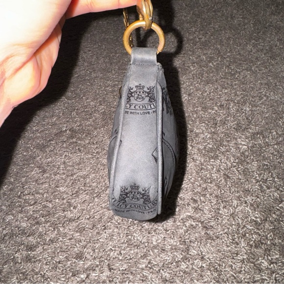 Black Juicy Couture VINTAGE Y2K Chain Shoulder Bag - Picture 8 of 12